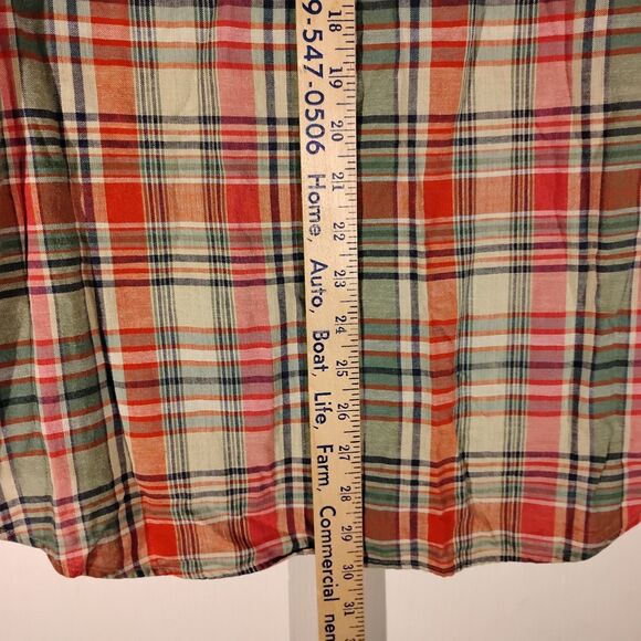 Brooks Brothers shirt mens M Medium multicolor plaid Regent long sleeve dress - Picture 5 of 7